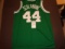 Brian Scalabrine Autographed Custom Boston Celtics Style Green Jersey w/ JSA W coa 1