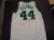 Brian Scalabrine Autographed Custom Boston Celtics Style White Jersey w/ JSA W coa