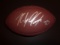 Rob Gronkowski New England Patriots Autographed Wilson Football w/GA coa