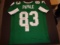Vince Papale Autographed Custom Philadelphia Eagles Green Jersey w/JSA coa