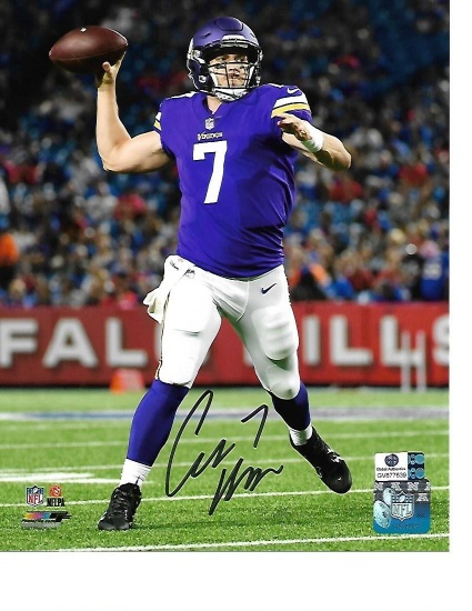 Case Keenum Minnesota Vikings Autographed 8x10 Photo w/GA coa