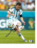 Lionel Messi Argentina Autographed 8x10 Photo w/GA coa