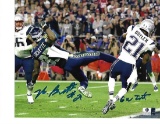 Malcolm Butler New England Patriots Autographed 8x10 Photo W/GA coa