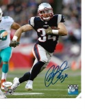 Rex Burkhead New England Patriots Autographed 8x10 Photo W/ JSA W coa