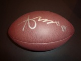 Antonio Brown Pittsburgh Steelers Autographed Wilson Football w/ GA coa