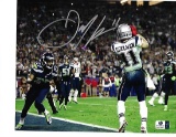 Julian Edelman New England Patriots Autographed 8x10 Photo SB 49 TD w/GA coa
