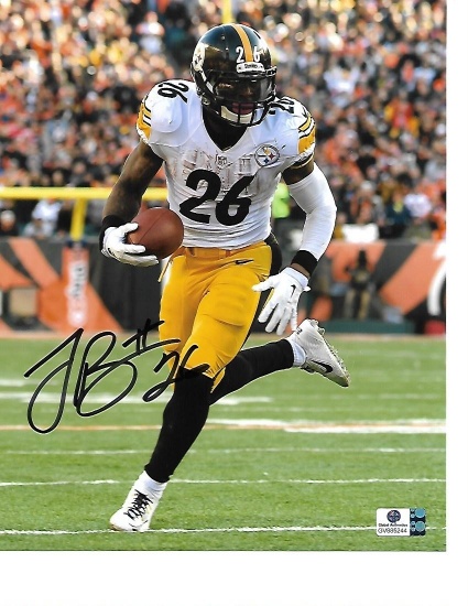 Le'veon Bell Pittsburgh Steelers Autographed 8x10 Photo w/GA coa