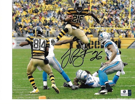 Le'veon Bell Pittsburgh Steelers Autographed 8x10 Photo Bee  w/GA coa