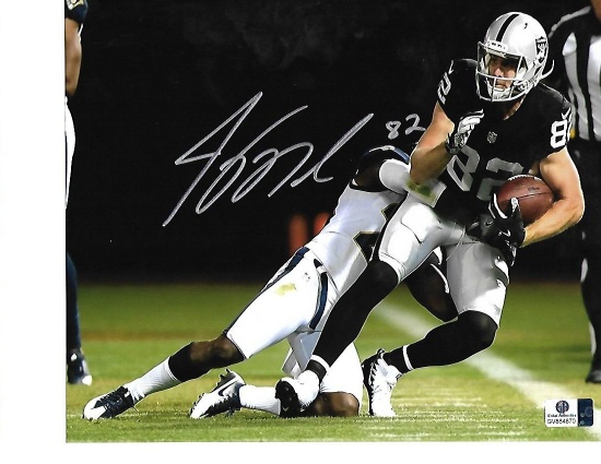 Jordy Nelson Oakland Raiders Autographed 8x10 Photo w/GA coa