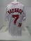 Christian Vazquez Boston Red Sox Autographed Custom Home White Jersey w/JSA W coa