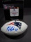 Rob Gronkowski New England Patriots Autographed Rawlings White Panel Panel Football w/ GA coa