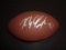 Rob Gronkowski New England Patriots Autographed Wilson Football w/ GA coa