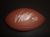 Von Miller Denver Broncos Autographed Wilson Football w/GA coa