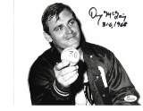 Denny McLain Detroit Tigers Autographed 8x10 B&W Photo Insc 
