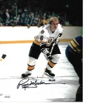 Rick Middleton Boston Bruins Autographed 8x10 Photo w/JSA W coa