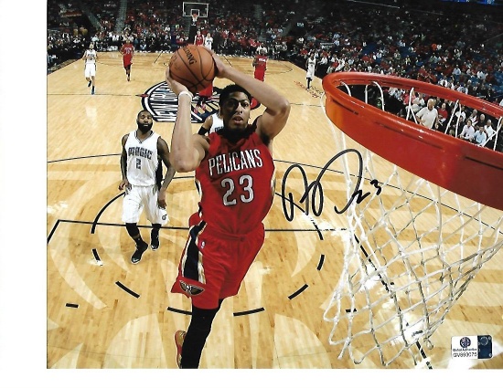 Anthony Davis New Orleans Pelicans Autographed 8x10 Photo w/GA coa
