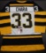Zdeno Chara Boston Bruins Autographed Custom Road White Jersey w/Full Time Auth coa & JSA W coa