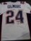 Stephon Gilmore New England Patriots Autographed Custom Road White Style Jersey w/GA coa