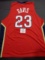 Anthony Davis New Orleans Pelicans Autographed Custom Home Red Style Jersey w/GA coa