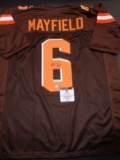 Baker Mayfield Cleveland Browns Autographed Custom Brown Jersey w/GA coa