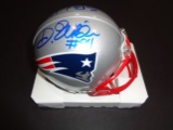 Detrich Wise New England Patriots Autographed Riddell Mini Helmet w/JSA W coa
