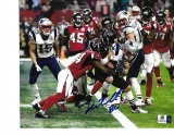 Danny Amendola New England Patriots Autographed 8x10 SB LI 4th Q TD Photo w/GA coa - 17