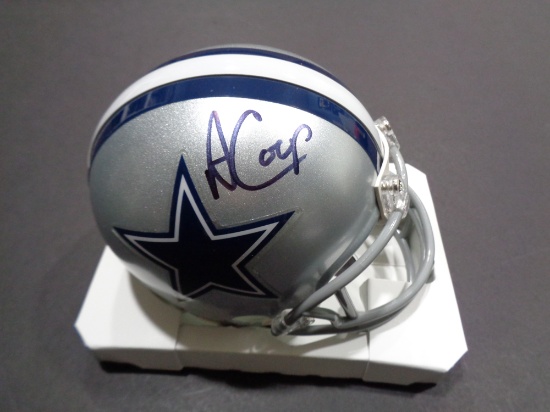 Amari Cooper Dallas Cowboys Autographed Riddell Mini Helmet w/GA coa