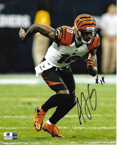 A.J. Green Cincinnati Bengals Autographed 8x10 Photo w/GA coa