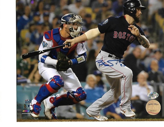 Blake Swihart Boston Red Sox Autographed 8x10 Photo w/SURE SHOT coa