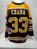 Zdeno Chara Boston Bruins Autographed Custom Home Black Jersey w/JSA W coa