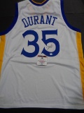 Kevin Durant Golden State Warriors Autographed Custom Home White Style Jersey w/GA coa