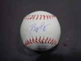 Bobby Poyner Boston Red Sox Autographed Rawlings Baseball w/JSA W coa