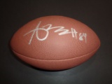 Antonio Brown Oakland Raiders Autographed Wilson Football w/GA coa