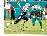 Brandon King New England Patriots Autographed 8x10 Sack Photo w/ManCave Autographs coa