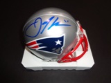 Julian Edelman New England Patriots Autographed Riddell Mini Helmet w/GA coa