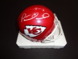 Patrick Mahomes Kansas City Chiefs Autographed Riddell Mini Helmet w/GA coa