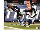Julian Edelman New England Patriots Autographed 8x10 Touchdown Dive Photo w/GA coa