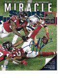 Julian Edelman New England Patriots Autographed 8x10 MIRACLE Photo w/GA coa