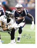 Keion Crossen New England Patriots Autographed 8x10 Ball Photo w/ManCave Autographs coa