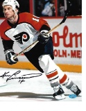 Ken Linseman Philadelphia Flyers Autographed 8x10 Photo w/ManCave Autographs coa