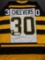 Gerry Cheevers Boston Bruins Autographed White Jersey w/Cheevers Sticker, Full Time coa