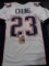 Patrick Chung New England Patriots Autographed Road White Style Jersey w/JSA W coa