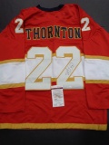 Shawn Thornton Florida Panthers Autographed Custom Red Jersey w/JSA W coa