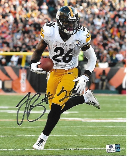 LeVeon Bell Pittsburgh Steelers Autographed 8x10 Photo w/GA coa