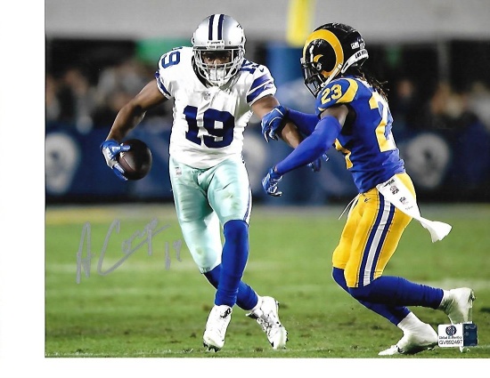 Amari Cooper Dallas Cowboys Autographed 8x10 vs Rams Photo w/GA coa