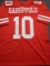 Jimmy Garoppolo San Francisco 49ers Autographed Custom Red Style Jersey w/GA coa