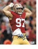 Nick Bosa San Francisco 49ers Autographed 8x10 Photo w/GA coa