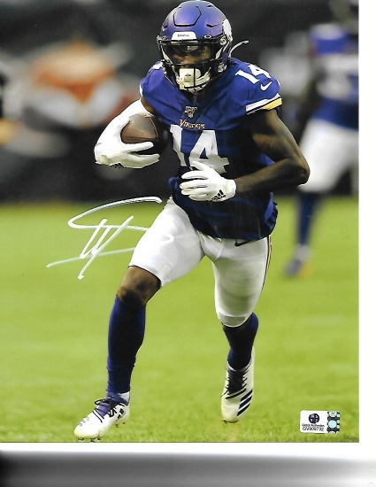 Stephon Diggs Minnesota Vikings Autographed 8x10 Photo w/GA coa