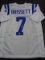 Jacoby Brissett Indanapolis Colts Autographed Custom White Style Jersey w/GA coa