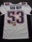 Kyle Van Noy New England Patriots Autographed Custom White Jersey w/JSA W coa